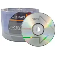 在飛比找蝦皮購物優惠-+富福里+ RIDATA 錸德 DVD+R 光碟片 (16X