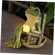Miniature Frog Garden Statue Valentines Day Gifts Decorations Fairy Garden
