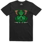 CTHULHU 男式 PIXEL ART COSMIC ENTITY RPG GAMER 常規版型棉質 T 恤