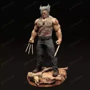 Wolverine Logan Resin Sculpture Statue Model Kit Unpainted/Unassembled