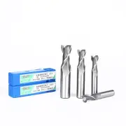 Free Shipping 1mm - 36mm 2 Flute HSS & Aluminium End Mill Cutter CNC Bit 2pc 5pc