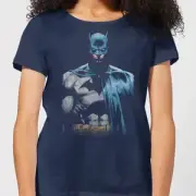 DC Comics Batman Close Up Women's T-Shirt - Navy