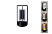 Style Cordless LED Table Lamp Touch Control Dimmable Colour Change Metal Night Light USB Rechargeable