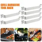 2/4Pcs Griddle Spatula Holder Stainless Steel Grill Barbecue Tool Rack Sitgk