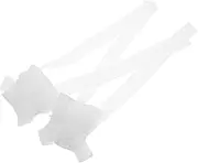 COSMEVIVI Elegant Bow Lace Ruffle Arm Cuffs Arm Sleeves for Women Detachable Armlet