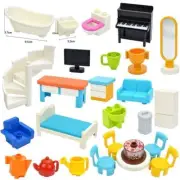 ️New for Lego Duplo Furniture Bed Chair Sofa Table Cabinet Kitchen Accessories