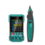 ET622 ET623 Wire Tracker Cable Tester Multimeter Adjustable NCV POE Voltage Testing 6000 Count Screen Network Cable Meas
