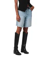 Citizens of Humanity Ayla High Rise Denim Shorts in Bianca