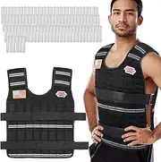 Adjustable Weighted Vest Weights Fitness Only