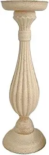 [TOOSII] Candle Holders Decorative Candle Holder European Retro Column Candlestick Wooden Table Decoration Candle Holder (Color : C)