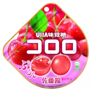 日本UHA味覺糖 Kororo酷露露 100%果汁軟糖 水蜜桃🍑芒果🥭奇異果🥝櫻桃🍒巨峰葡萄🍇草莓🍓山桑子🫐白葡萄