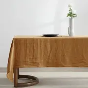 100% Pure Linen Rectangle Tablecloths 60x120Inches for Dining,Buffet Parties,...