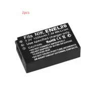 2Pcs EN-EL20 Battery for Nikon Coolpix A, Coolpix P1000, Coolpix P950, DL24-500