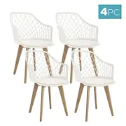 Caesar Beech Wood Dining Chair (Set of 4)