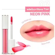 ATOMY Adelica Gloss Tint 4ml #Neon Pink High-adhesive glossy coating Lip Tint