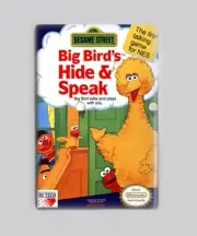 Sesame Street Big Birds Hide & Speak NES - 2"x3" Fridge MAGNET (nintendo retro g