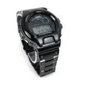 Casio G-Shock DW6900 Mod Full Custom Metal Case and Bracelet Black 6900
