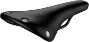 [Selle San Marco] Regal Short Full-Fit Dynamic - Gravel and Bikepacking Bike Saddle, with Manganese Bow Rail Frame, Perforated Shell and Closed Cover, Studded Design - Size S2, Black