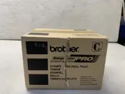 BROTHER STAMPCREATOR PRO PRE INKED STAMP BLUE 6 PACK PR1438E6P