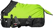 CHALLENGER 48" 1200D Foal Turnout Waterproof Fleece Lined Medium Winter Blanket 519LG03