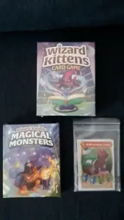 Wizard Kittens CardGame Kickstarter Bundle