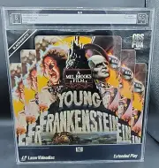 IGS 1983 8-6.5 YOUNG FRANKENSTEIN LASERDISC MOVIE GRADED AMG VMG RECORD