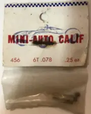 Mini Auto Calif Ho Scale Model Train Accessories