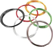 6pcs Bonsai Training Wire 1.0mm Thick Aluminum Bonsai Wire for Craft Projects