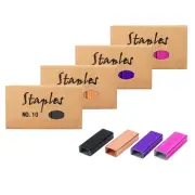 Mogoostry Colored Mini Staple Refills for Mini Stapler - Jam Free, 1000pcs/Pa...