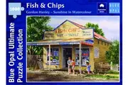 Blue Opal Gordon Hanley Fish & Chips 1000 Piece Jigsaw Puzzle