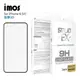 【愛瘋潮】IMOS iPhone XS Max(6.5＂)「神極3D款」點膠3D 2.5D滿版玻璃貼(黑邊) 全覆蓋美觀防塵版玻璃
