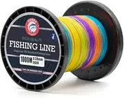 Zebra Fishing Superior Braided Fishing Line -Abrasion Resistant Ultra-Sensitive Super Tensile Strength Maximum Casting Distance Braided Lines – Thin Diameter – Zero Stretch – 4 Strand PE Superline