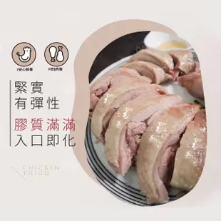 【巧食家】嚴選台灣油雞腿X2包(400g±10%/包)