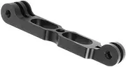 2023 Black Aluminum Extension Arm Metal Pole Mount Helmet for Gopro Max for Insta.360