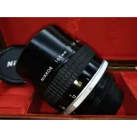 在飛比找蝦皮購物優惠-Nikon Ais 105mm F1.8 經典手動頂級大光圈
