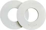 0.25kgx2 Steel Fractional Plates Pairs Weight Lifting Strength Training Home Gym