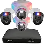 Enforcer™ 4 Camera 8 Channel 1080p Full HD DVR Security System (Plain Box Packaging) - SWDVK-846802SL2DE
