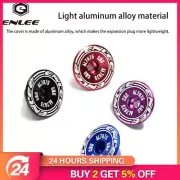 1Pair Bicycle Grips Mountain Bike Expansion Lock Bar Plug Aluminum Alloy Road Bi