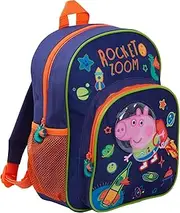 [Peppa Pig] George Pig Luxury 3D Backpack Space Astronaut Kids Travel Luggage Book Bag Nursery Rucksack