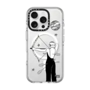 iPhone 16 Pro Clear Case MagSafe Compatible Sagittarius