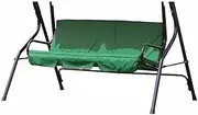 Swing Cover Chair Foldable Cushion Patio Garden Yard Seat Repla Ent (Green) Green