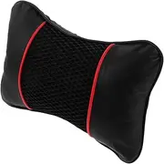 ULTECHNOVO Seat Headrest Car Seat Pillow Car Seat Neck Pillow Car Accessories Neck Support for Driving Car Travel Pillow Auto Head Pillow Neck Rest Pillow Neck Support for Car Seat Leather