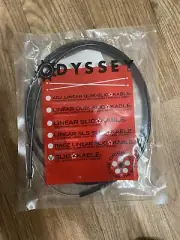 ODYSSEY SLIC BMX BICYCLE BRAKE CABLE BLACK OLD SCHOOL BMX BIKE CABLE REDLINE