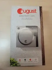 August Home AB-R1 Wi-Fi Doorbell Camera - Silver