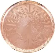 GARVALON Fruit Tribute Plate Buddhist Worship Plate Buddhist Offering Bowl Tribute Dish Holy Water Bowl Water Offering Bowl Temple Fruit Holder Home Supplies Food Tray Snack Dessert Plate