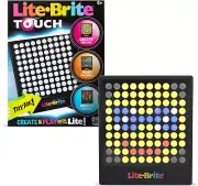 Lite-Brite Touch - Create, Play and Animate - Light Up Portable Stem Sensory Toy