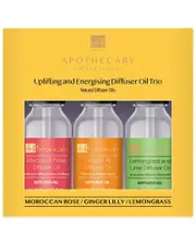 Dr Botanicals Unisex 1.5oz Uplifting and Energising Diffuser Oil Trio