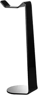 MAGICLULU Headphone Holder Acrylic Stand for Gaming Headsets Desktop Earphone Rack with Flat Base Compatible with All Headphone Black