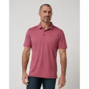 NWT TravisMathew The Zinna 2.0 Polo in Roan Rouge size Small