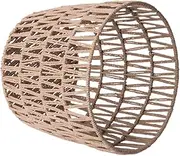 SOESFOUFU Sundries Basket Woven Paper Rope Storage Bedroom Organizer Wire Mesh Storage Bin Desktop